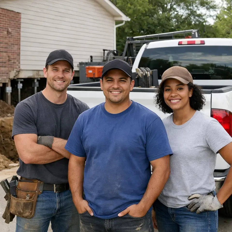 foundation repair in Cherry Hill, VA