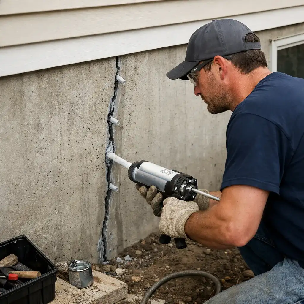 Triangle — foundation repair