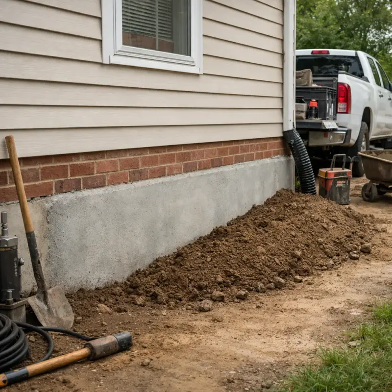 Foundation Crack Repair Fredericksburg