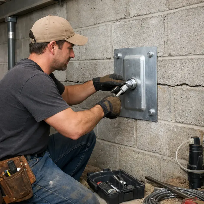 Wall Anchor Installation Fredericksburg